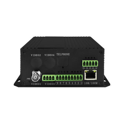 Bidi Data Dry Contact Analog Video Fiber Converter RS232 RS485 Rak Montajlı DC12V