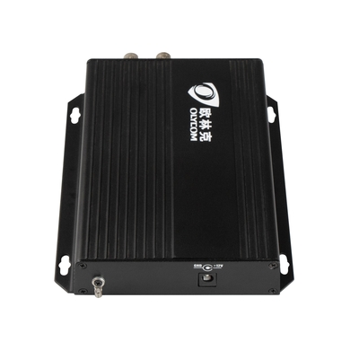 3G-SDI Video Optik Göndericisi Alıcı 2 SDI Çıktısı DC12V SFP yuvası ile BNC Port