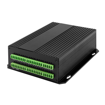 Kuru temas kapama fiber optik dönüştürücü Bidi kapalı 8 port rack monte edilebilir