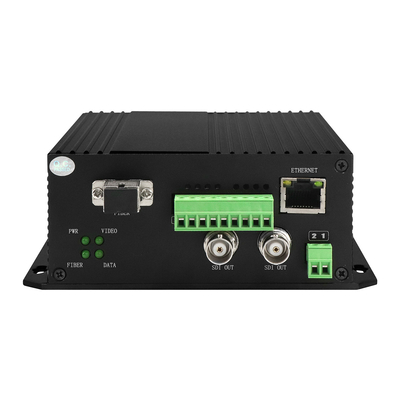 HD 3G SDI Video Dijital Optik Dönüştürücü Bidi RS485 10/100M Ethernet 20km DC5V ile
