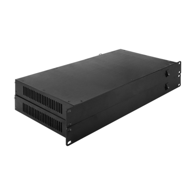 3G SDI Video Ethernet Veri Fiber Converter Bidi RS232 Bağlantı Kapama Optik Genişletici 1U Rack