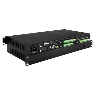 3g-Sdi Video 6ch Ethernet Üzerinden Fiber Dönüştürücü Çift Yönlü Rs232 Kontak Kapatma 1u Rack