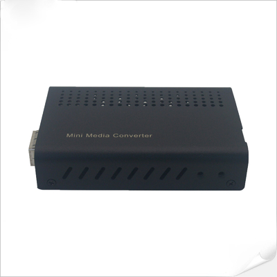 Mini 10G SFP+ Fiber Optik Medya Dönüştürücü SFP+ Yuvası - 10G Tabanlı T Rafa Monte Edilebilir