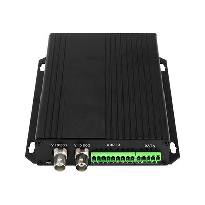 Dengeli Ses RS422 RS485 Video Medya Dönüştürücü DC5V 2A ST Fiber 30km CE